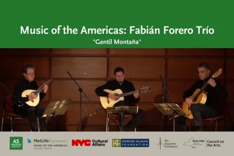 Actualidad, Fabián Forero Trío en "Americas Society and Council of the Americas"