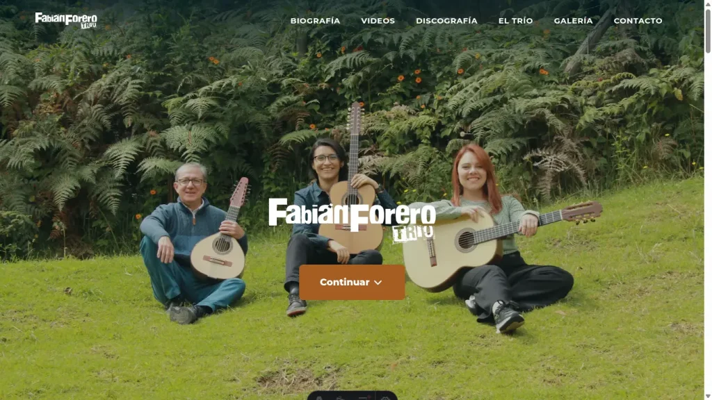 Blog Fabian Forero Trio Website